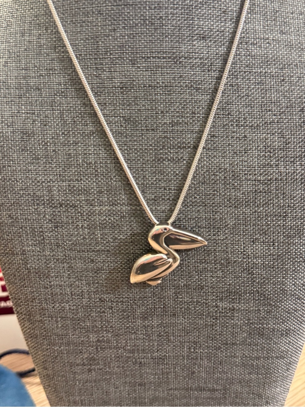 🩶 MIGON FAGET STERLING SILVER PELICAN PENDANT! 🩶🩶